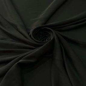 Tecido Georgete De Seda Liso Marrom Black • Conexão Tecidos 2