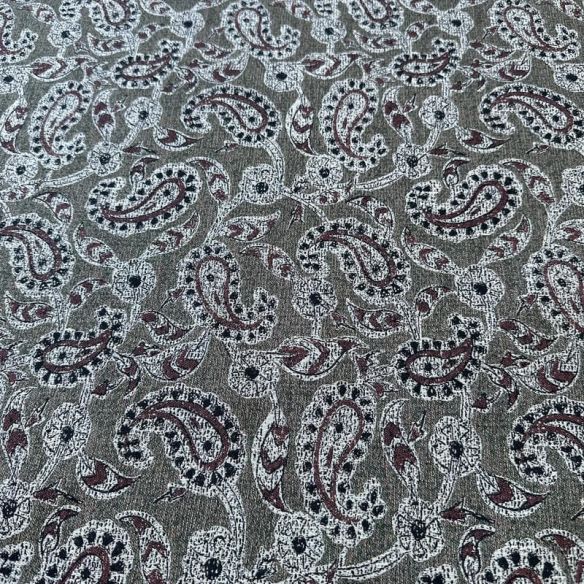 Tecido Jacquard Algodão Paisley Imperial • Conexão Tecidos
