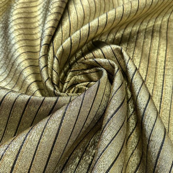Tecido Lurex Dourado Coenizado • Conexão Tecidos