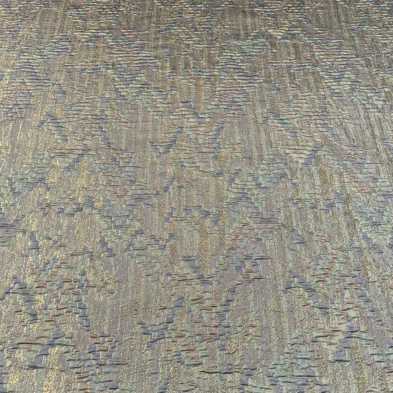 Tecido Jacquard Metalizado Lavanda • Conexão Tecidos