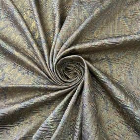 Tecido Jacquard Metalizado Lavanda • Conexão Tecidos