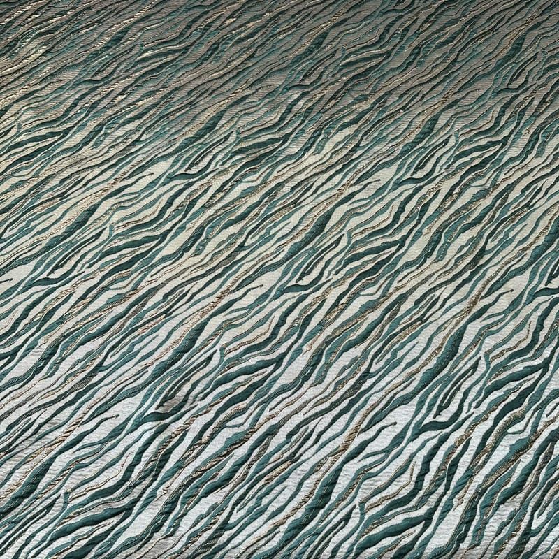 Tecido Jacquard Marmorizado Verde Sálvia • Conexão Tecidos
