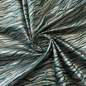 Tecido Jacquard Marmorizado Verde Sálvia • Conexão Tecidos