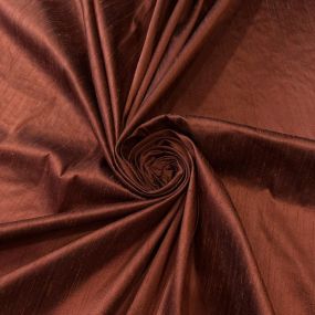 Tecido Shantung De Seda Pura Bronze • Conexão Tecidos
