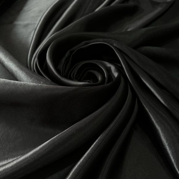 Tecido Crepe Premium Preto • Conexão Tecidos