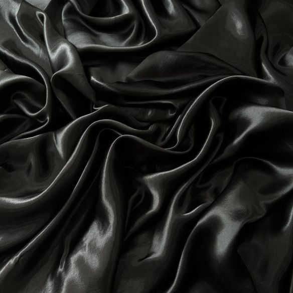 Tecido Crepe Premium Preto • Conexão Tecidos