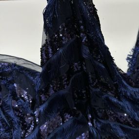Tecido Paetê Azul Elegance • Conexão Tecidos 2