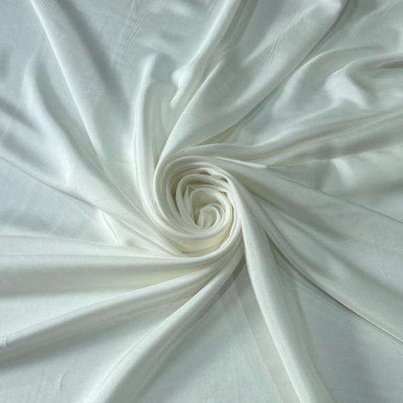 Tecido Palha De Seda Liso Off White • Conexão Tecidos