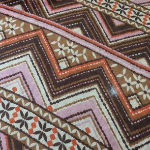 Tecido Palha De Seda Estampada Etnic • Conexão Tecidos 2