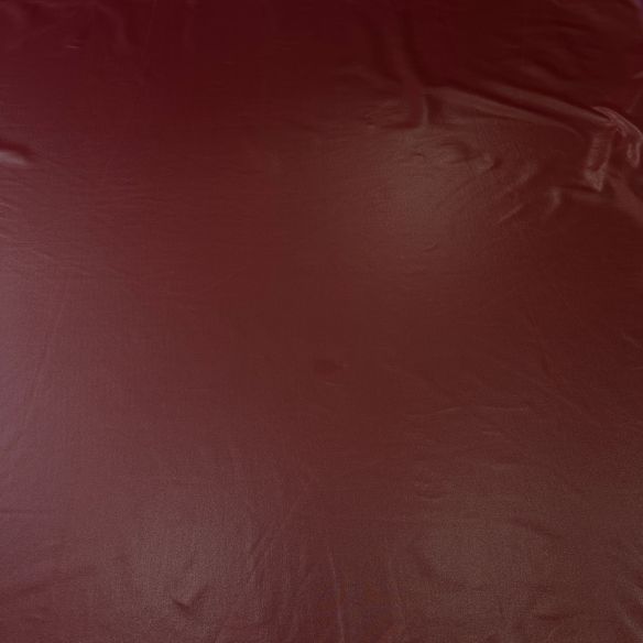Tecido Malha Cirrê Premium Efeito Couro Vinho Marsala • Conexão