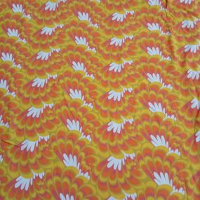 Tecido Viscose Estampada Samba Amarelo • Conexão Tecidos 2