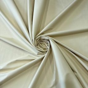 Tecido Couro Sintético Liso Creme • Conexão Tecidos