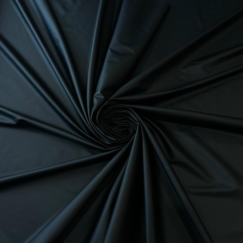 Tecido Couro Sintético Liso Preto • Conexão Tecidos