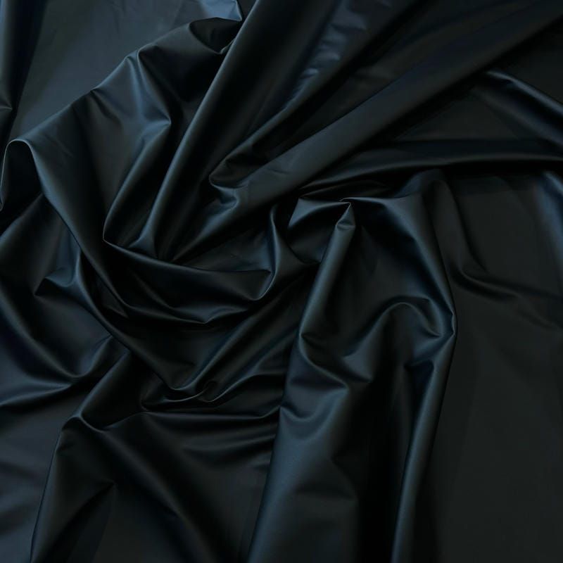 Tecido Couro Sintético Liso Preto • Conexão Tecidos
