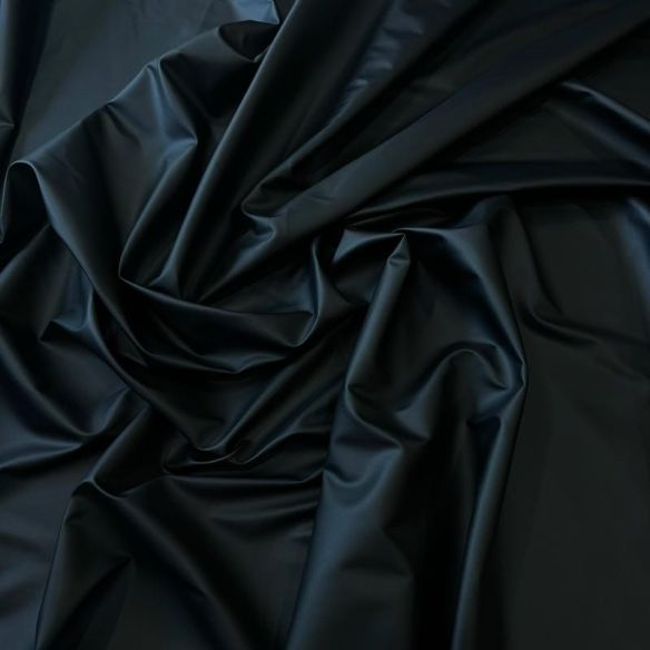 Tecido Couro Sintético Liso Preto • Conexão Tecidos