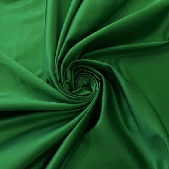 Tecido Cetim Bucol Liso Verde Bandeira • Conexão Tecidos