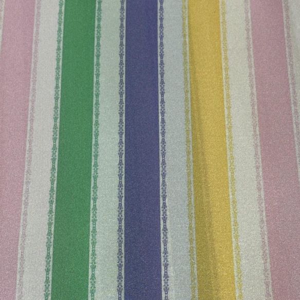 Tecido Tafetá Toque de Seda Listrado Candy Color • Conexão Tecidos