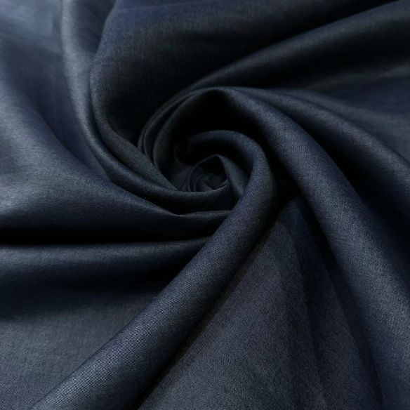 Tecido Jeans Tencel Premium Índigo Escuro • Conexão Tecidos