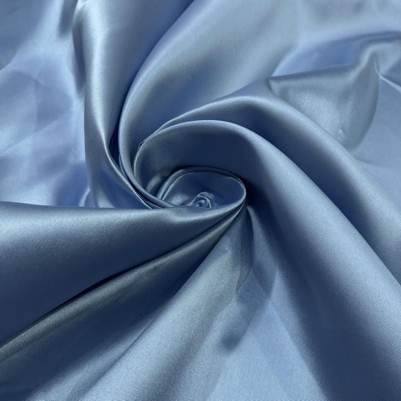 Tecido Zibeline Liso Azul Serenity • Conexão Tecidos