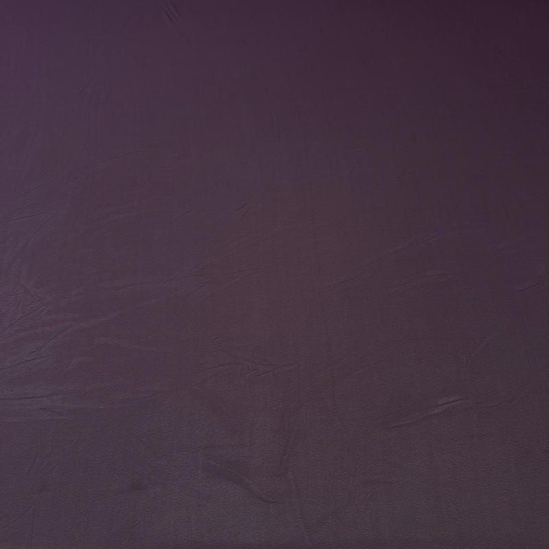 Tecido Musseline Lisa Roxo Berinjela • Conexão Tecidos