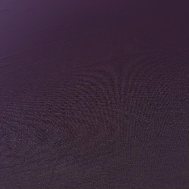 Tecido Musseline Lisa Roxo Berinjela • Conexão Tecidos