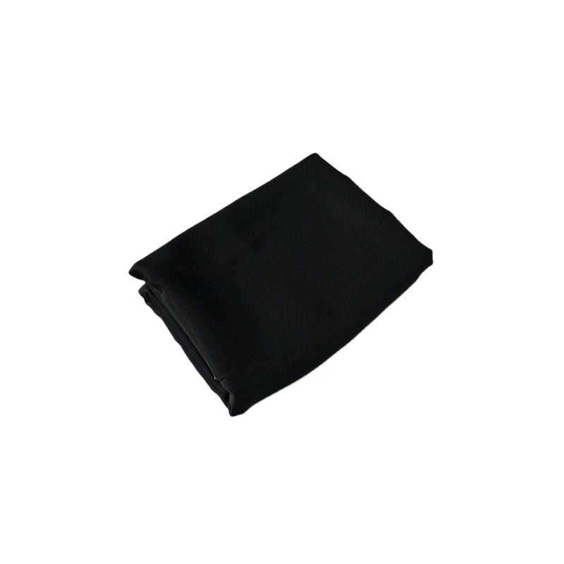 Final de Peça Crepe Patou Preto Mescla - 1,90 m - REF • 2684 •