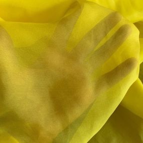 Tecido Palha De Seda Liso Amarela • Conexão Tecidos 2