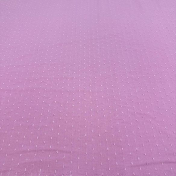 Tecido Cambraia de Algodão Pipoquinha Rosa Orquídea • Conexão Tecidos