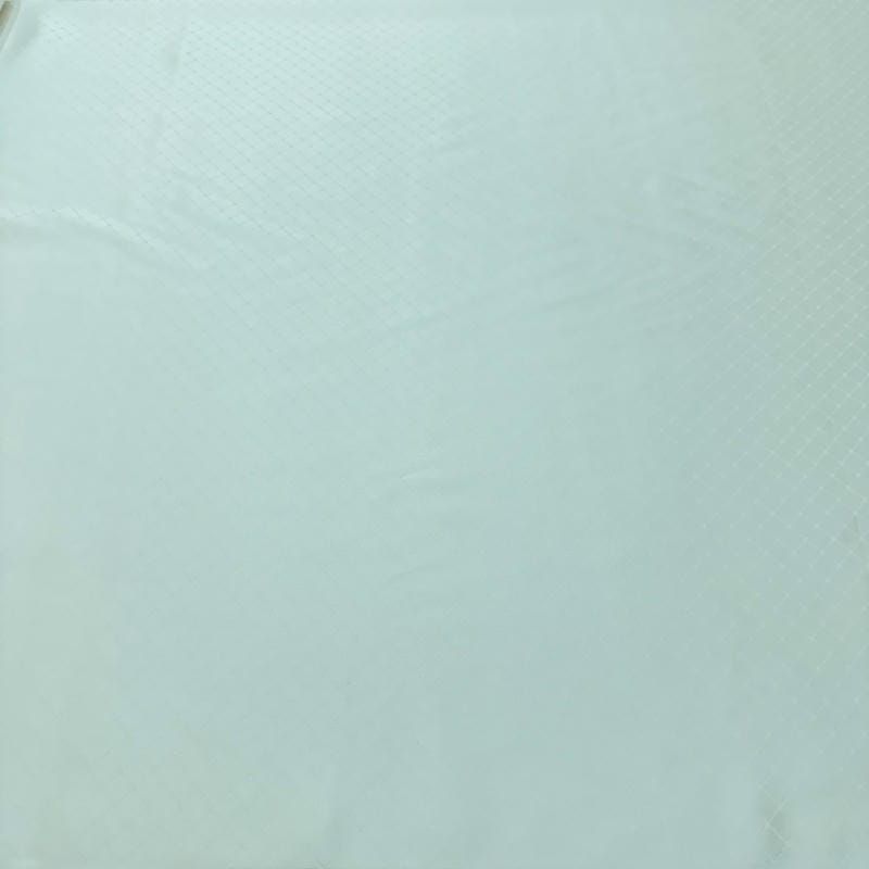 Tecido Cetim de Seda Liso Maquinetado Off White