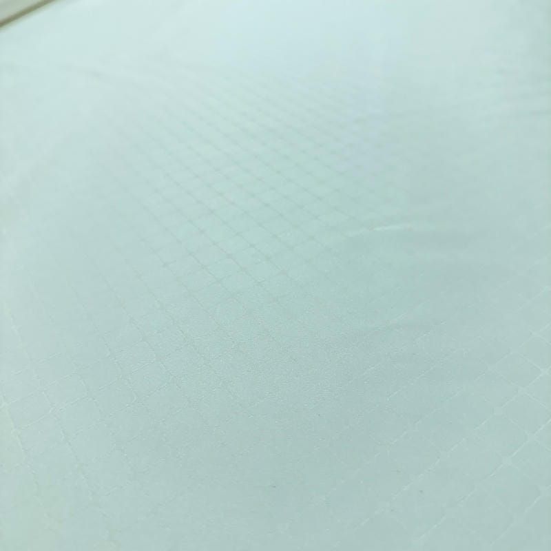 Tecido Cetim de Seda Liso Maquinetado Off White