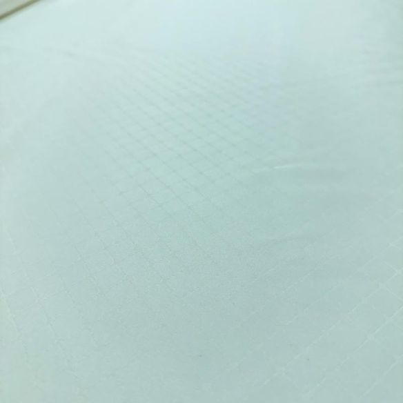 Tecido Cetim de Seda Liso Maquinetado Off White