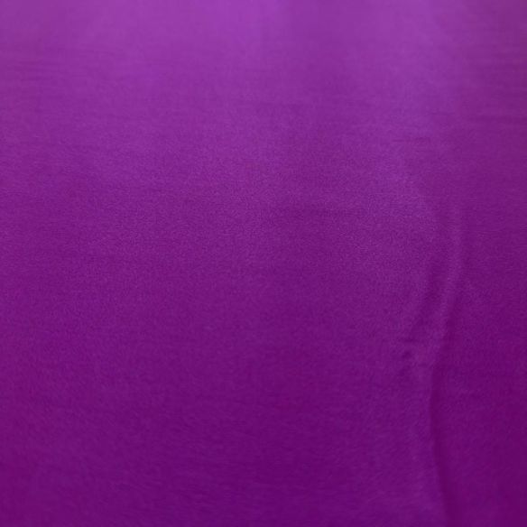 Tecido Cetim de Seda Pura Roxo Ametista • Conexão Tecidos