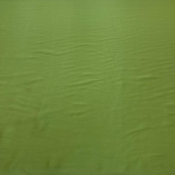 Tecido Cetim de Seda Pura Verde Oliva Claro • Conexão Tecidos