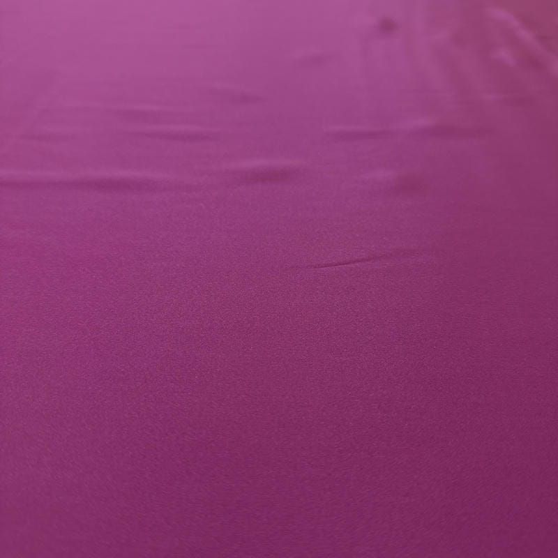 Tecido Cetim de Seda Pura Rosa Magenta • Conexão Tecidos