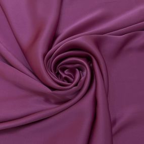 Tecido Cetim de Seda Pura Rosa Magenta • Conexão Tecidos