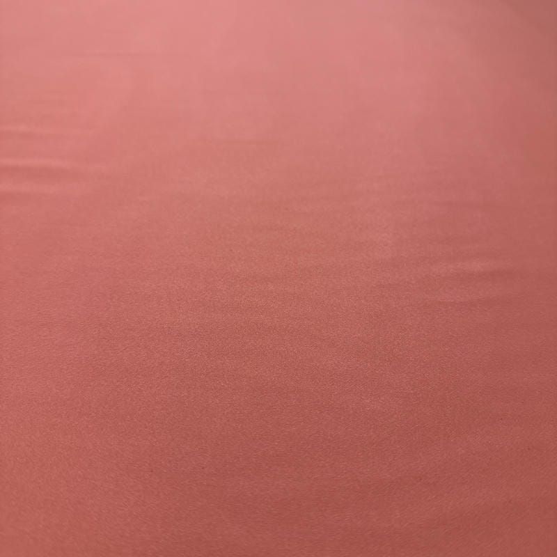 Tecido Cetim de Seda Pura Rosa Terracota • Conexão Tecidos
