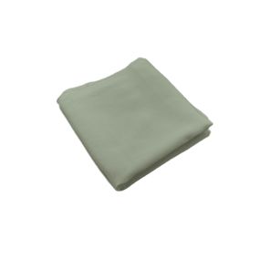 Corte Único Crepe de Chine Liso Seda Pura Off White - 1,40 m - REF •