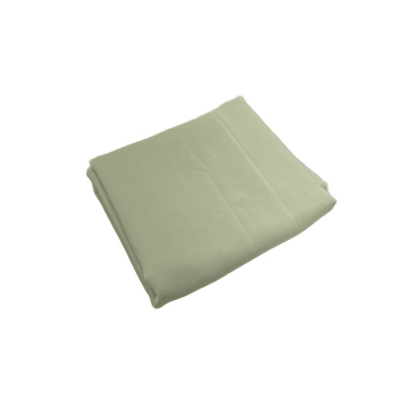 Corte Único Crepe de Chine Liso Seda Pura Creme - 2,10 m - REF • 2763