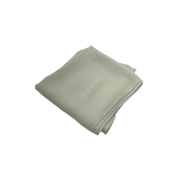 Corte Único Crepe de Chine Liso Seda Pura Areia Claro - 1,40 m - REF