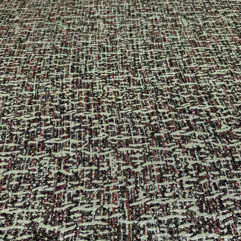 Tecido Jacquard Tweed Chanel Mescla Vinho • Conexão Tecidos