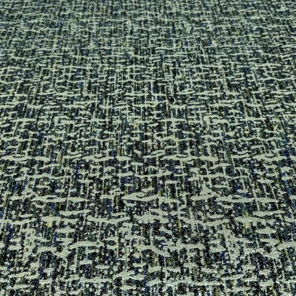 Tecido Jacquard Tweed Chanel Mescla Petróleo • Conexão Tecidos