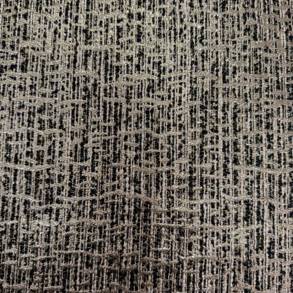 Tecido Jacquard Tweed Chanel Mescla Preto e Branco • Conexão Tecidos