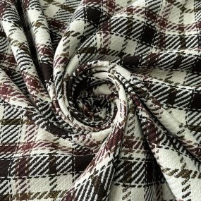 Tecido Tweed Xadrez Tartan London • Conexão Tecidos