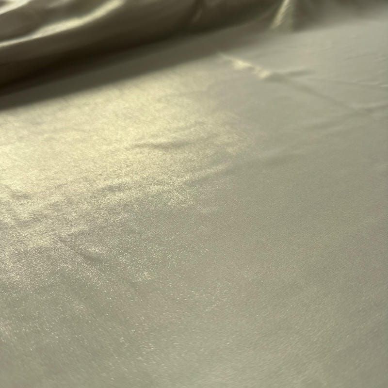 Tecido Musseline Lisa Foil Champagne Perolado • Conexão Tecidos