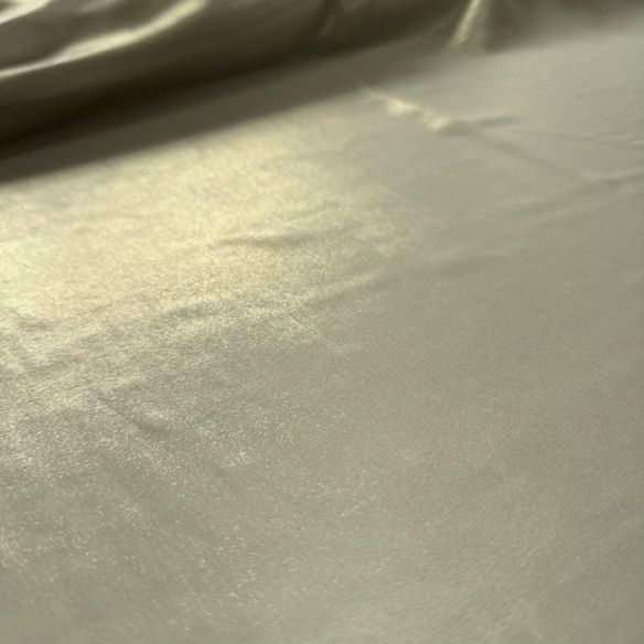 Tecido Musseline Lisa Foil Champagne Perolado • Conexão Tecidos