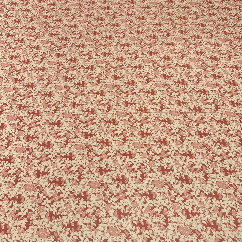 Tecido Musseline Estampada Floral Liberty Terracota • Conexão Tecidos