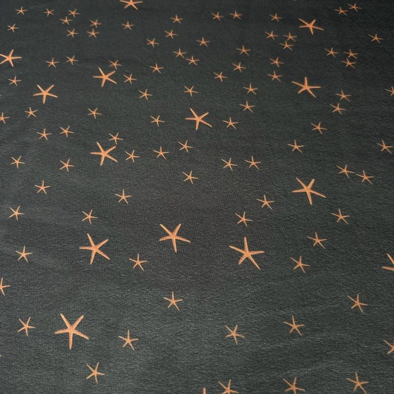 Tecido Musseline De Viscose Estampada Star