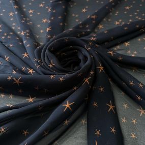 Tecido Musseline De Viscose Estampada Star 2