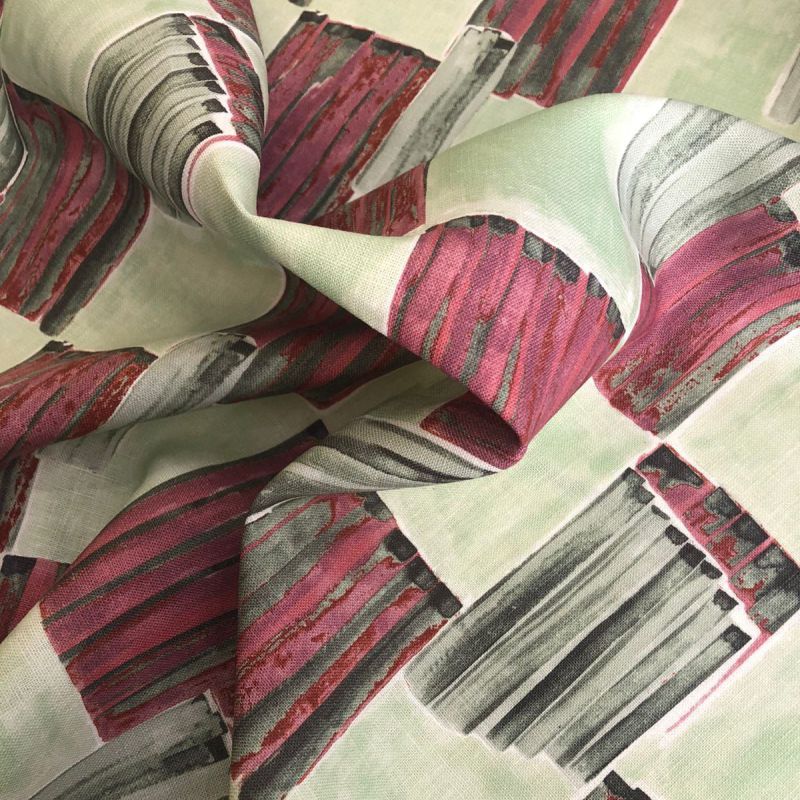 Tecido Linho Puro Liso Italiano Pesado Estampado • Conexão Tecidos