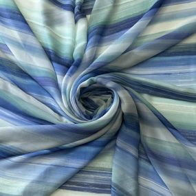 Tecido Musseline De Viscose Estampada Colors
